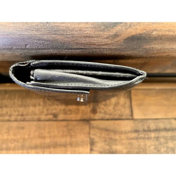 Authentic LOUIS VUITTON Gray Monogram Matt Vernis Long Sarah Wallet W/COA - Picture 8 of 14